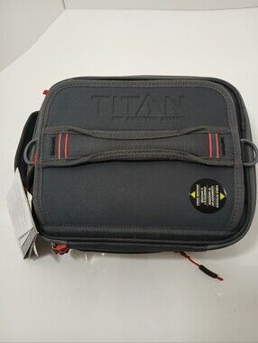 TITAN Expandable Lunch Bag Color Grey